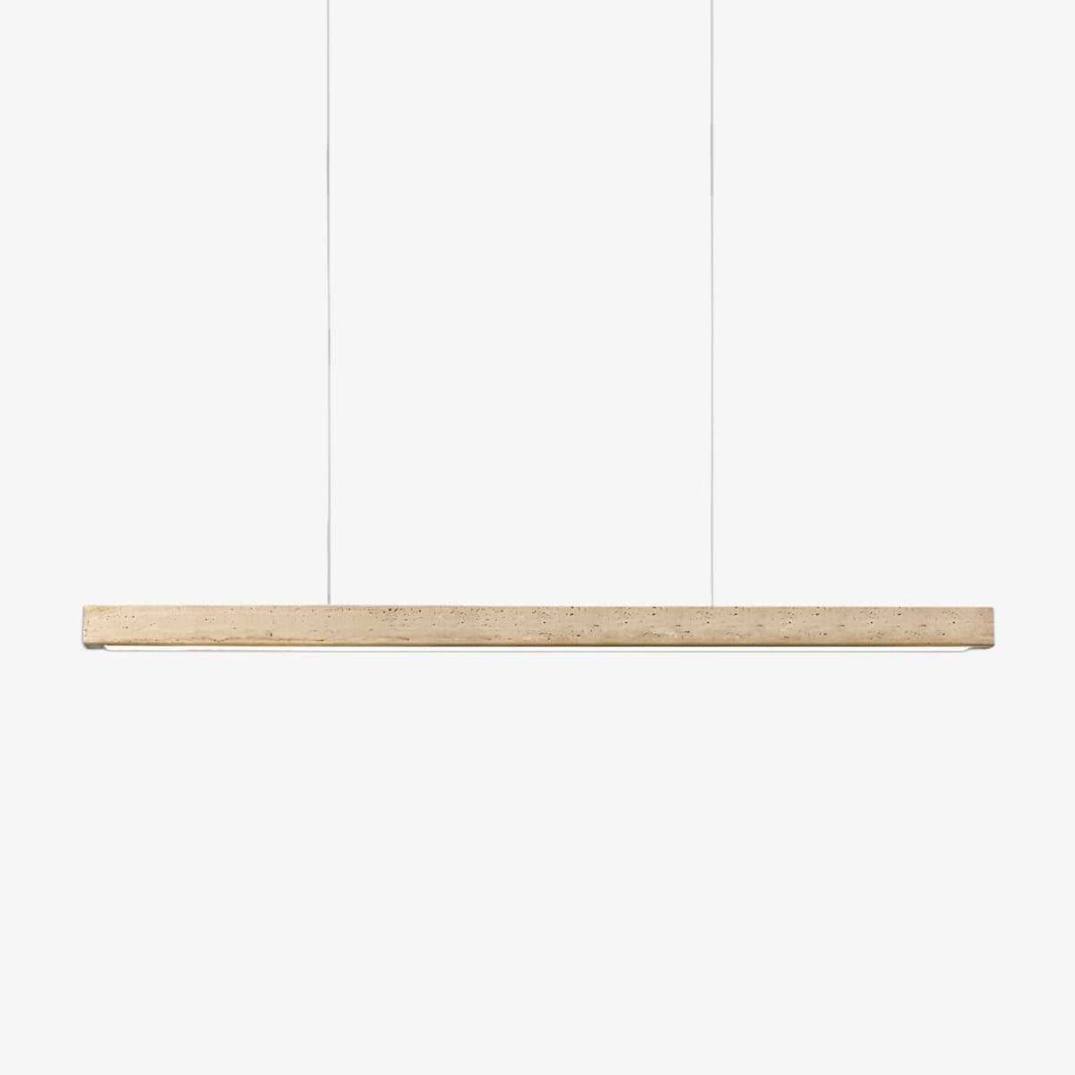 Lyven Minimalistische hanglamp van travertin