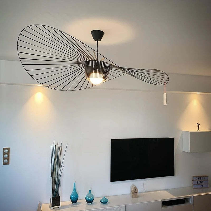 Renée Design LED Hanglamp Zwart/Bruin/Gouden/Wit Rotan Woon/Slaapkamer