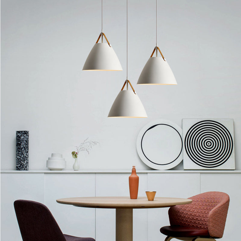 Carins Moderne Design LED Hanglamp Metaal Gary/Swart/Wit Woonkamer/Eetkamer
