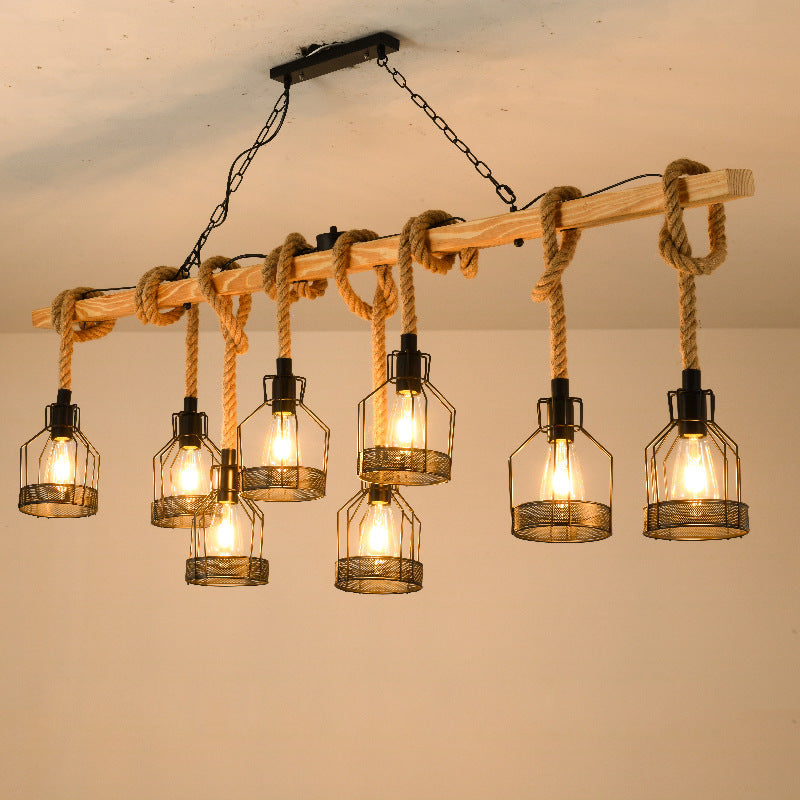 Epoch Retro LED Industriële Hanglampen Zwart Metaal Bar/Restaurant/Café