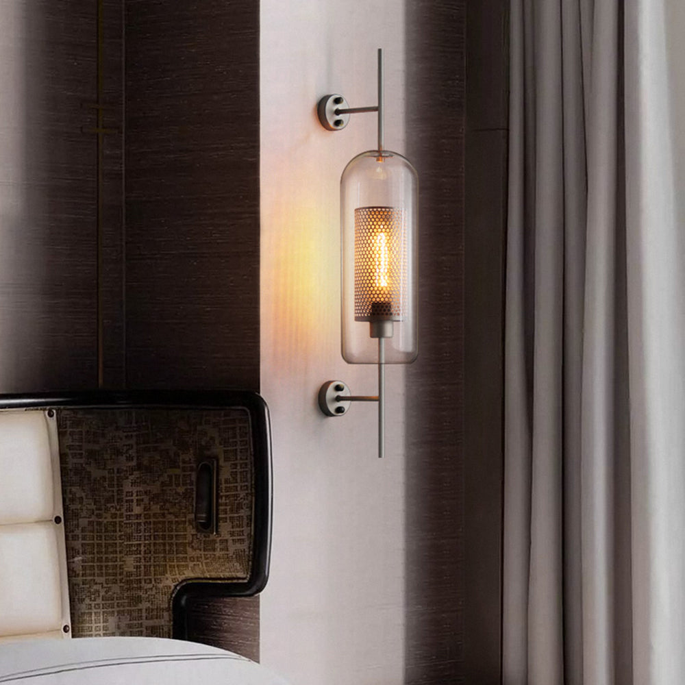 Oneal Moderne Bol LED Wandlamp Metaal/Glas Silver/Goud Slaap/Woon/Eetkamer