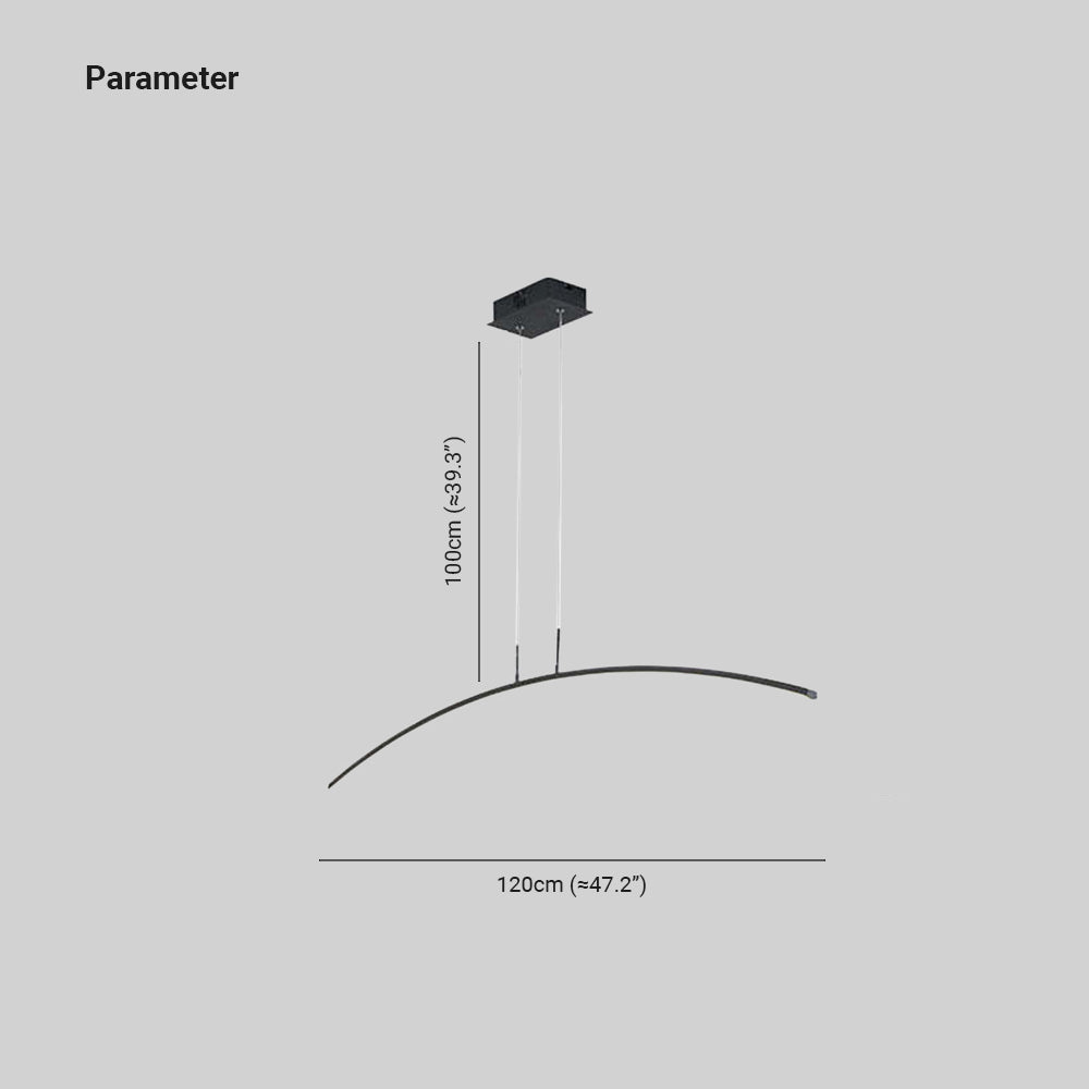 Edge Design LED Hanglampen Zwart Metaal Eetkamer Woonkamer