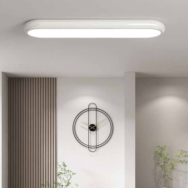 Ozawa Moderne LED Plafondlamp Metaal Acryl Zwart Geel Woonkamer