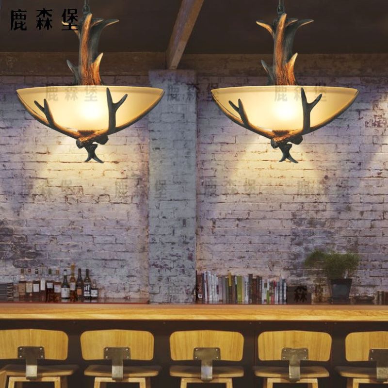 Silva Retro LED Hanglampen Hout Glas Eetkamer/Woonkamer