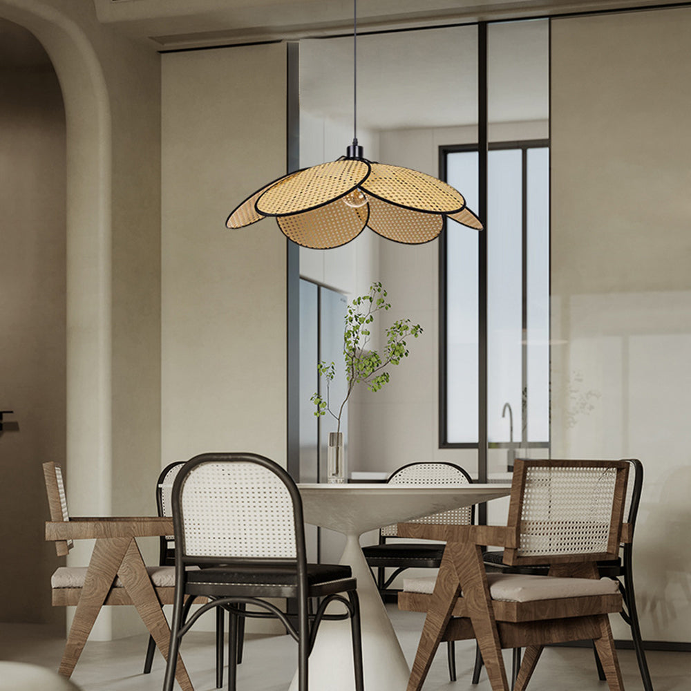 Ritta Retro LED Hanglamp Wit Zwart Metaal Slaapkamer Eetkamer