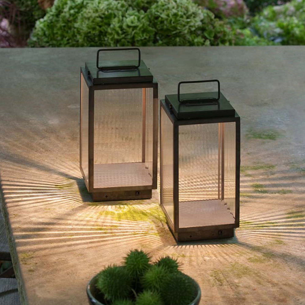 Orr Moderne Design LED Buitenlamp Rechthoekig Zwart Buiten