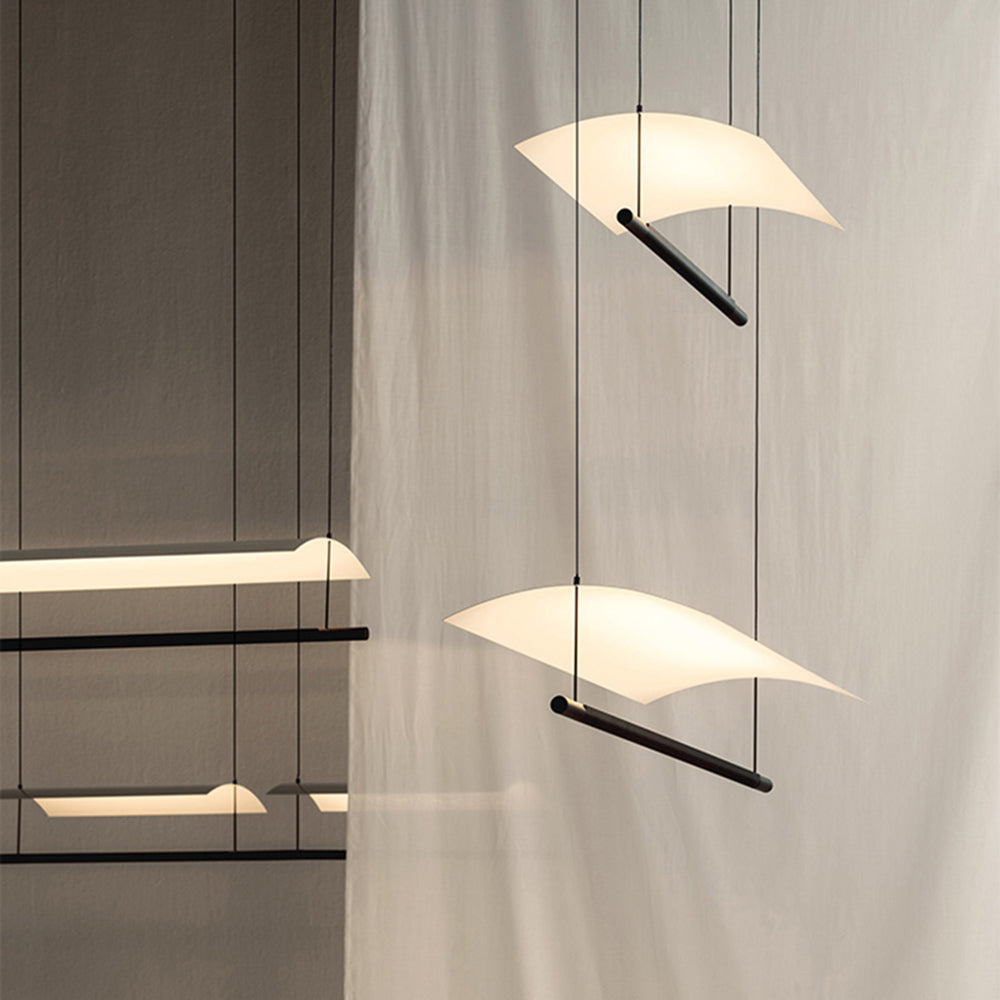Edge Moderne Lineaire Metaal Hanglampen Woonkamer/Eetkamer
