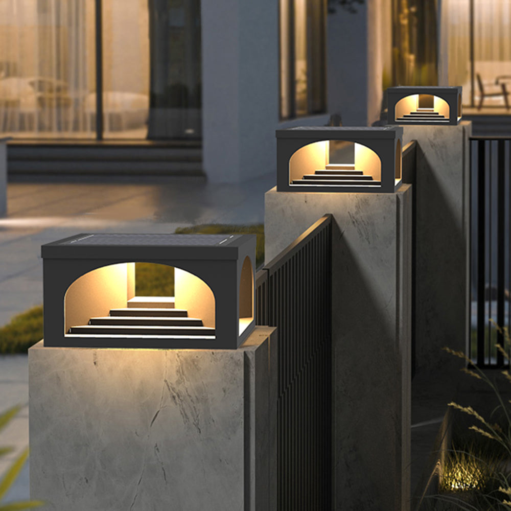 Riley Moderne Design LED Buitenlamp Metaal Zwart Buiten Tuin
