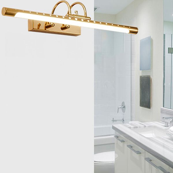 Eryn Moderne Cilinder LED Wandlamp Metaal/Acryl Goud Slaap/Woon/Badkamer