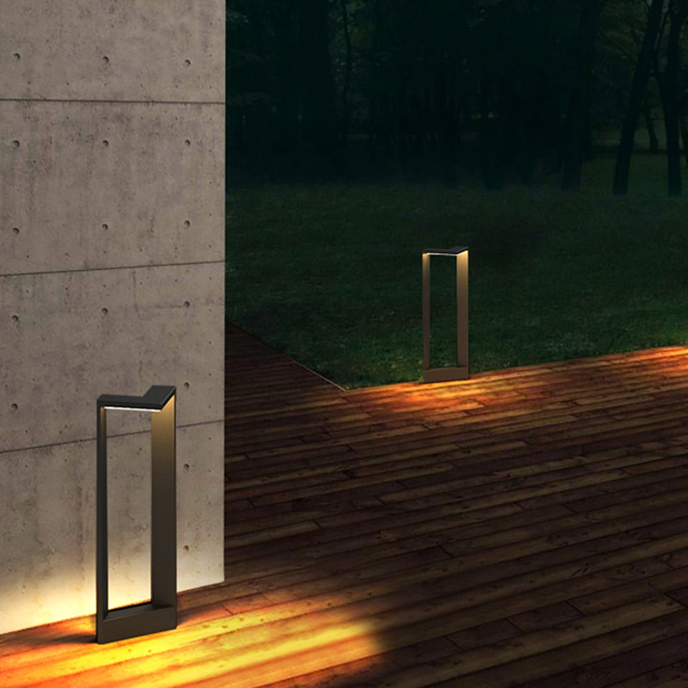 Orr Moderne Design LED Buitenlamp Metaal Zwart Buiten Tuin
