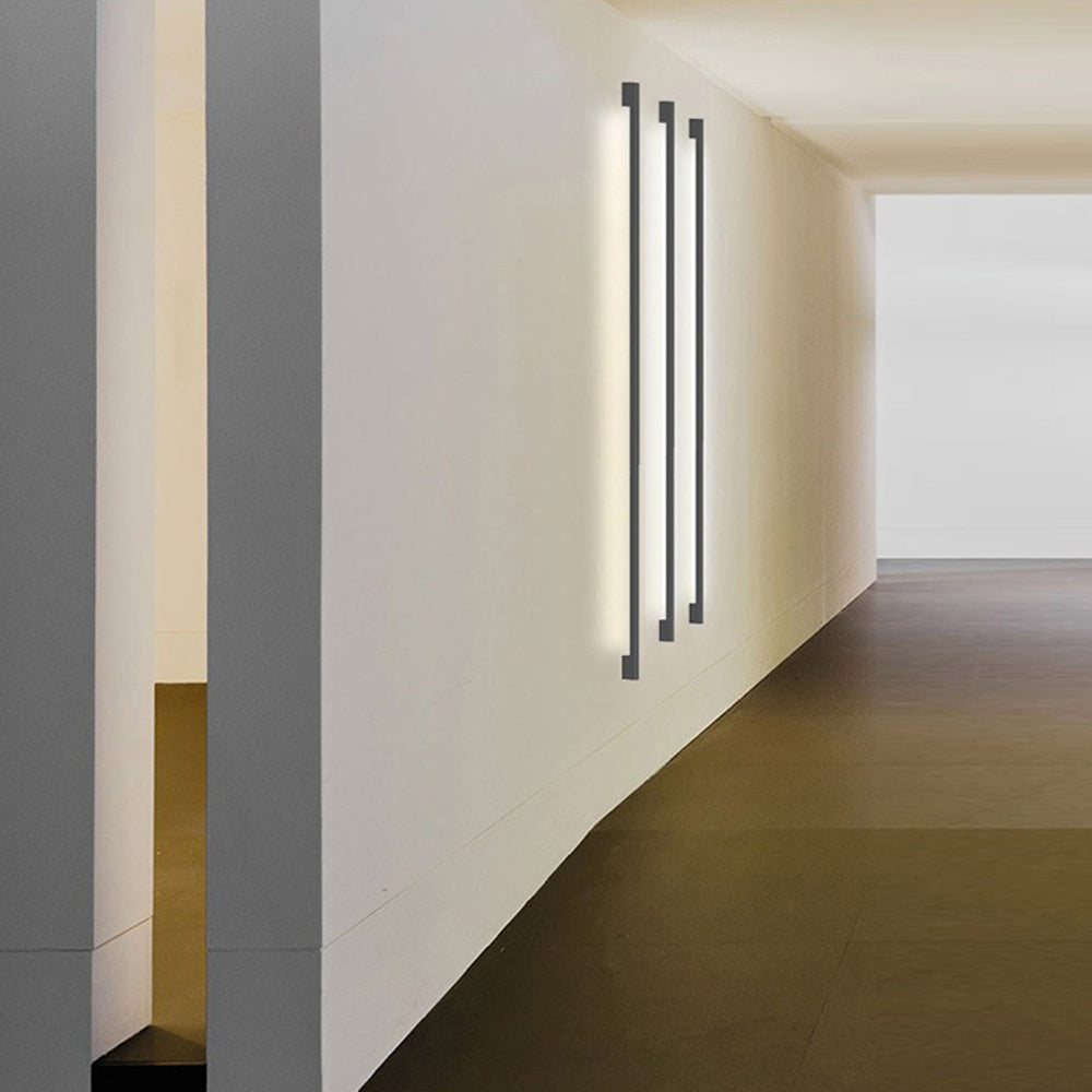 Edge Moderne Industriele LED Wandlamp Zwarte Woon/Slaapkamer Metaal&Acryl