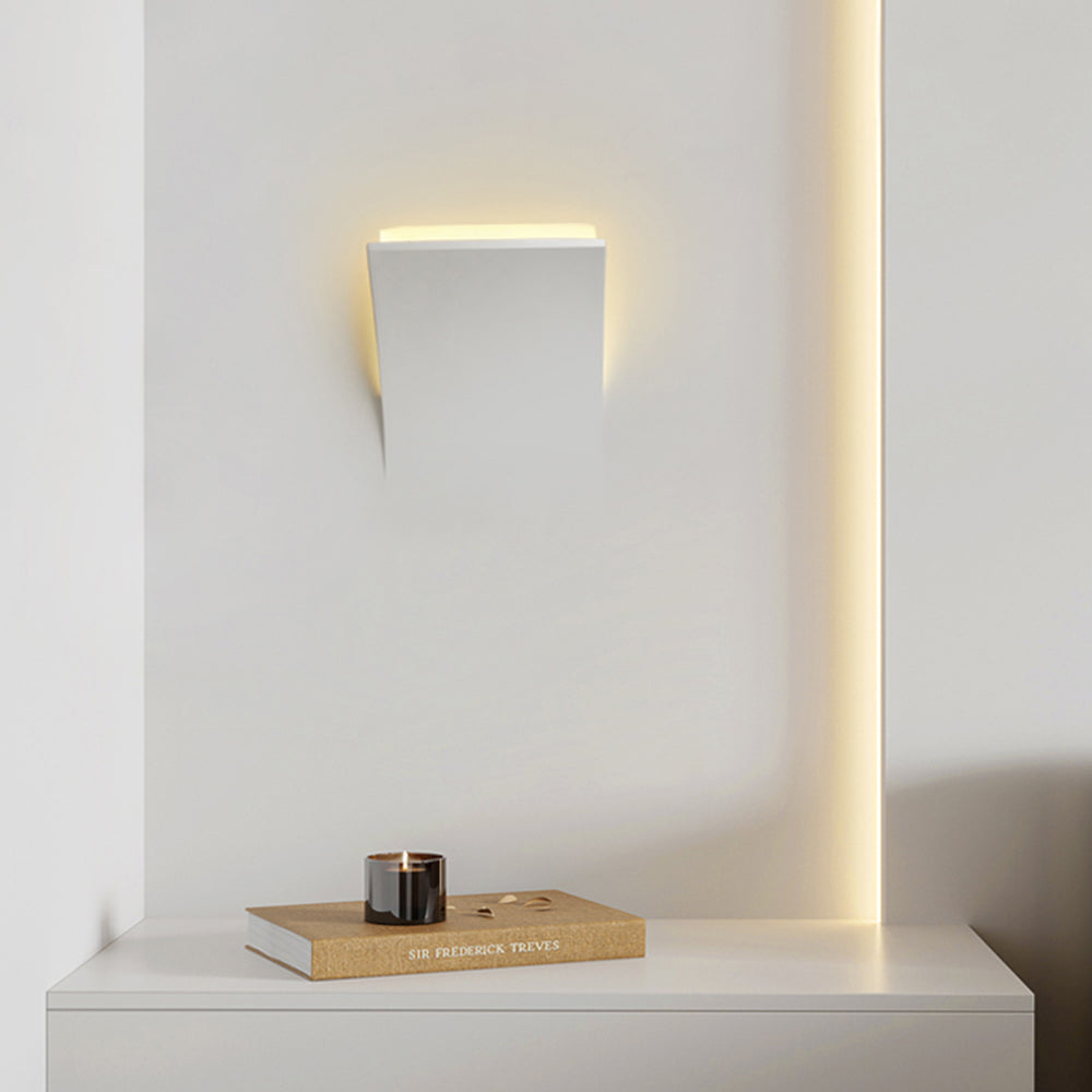Elif Moderne LED Binnen Wandlamp Wit Metaal Slaapkamer