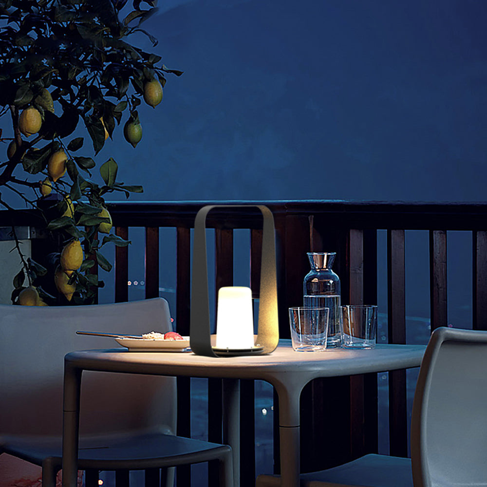 Orr Moderne Design LED Buitenlamp Metaal Grijs/Coffe Buiten