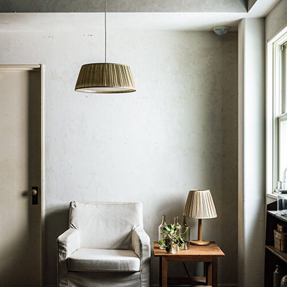 Renée Moderne Design LED Geplooide Hanglamp Metaal/Stof Woonkamer/Eetkamer/Slaapkamer