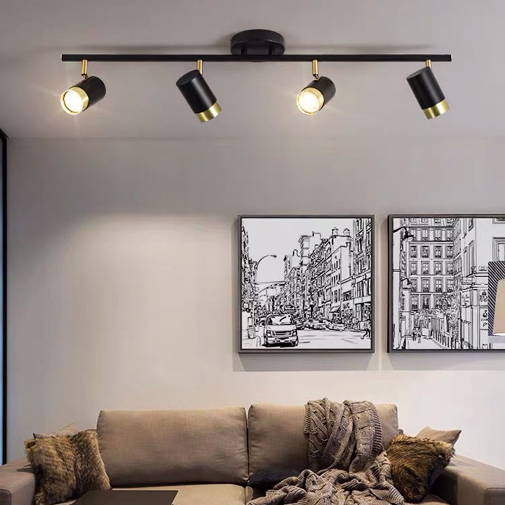 Evette Moderne Design LED Halve Inbouw Plafondlamp Metaal Kleurtemperatuur Omschakelbaar Slaap/Eetkamer