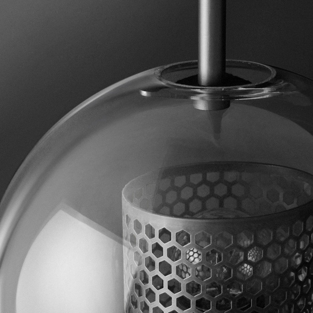 Oneal Moderne Bol LED Wandlamp Metaal/Glas Silver/Goud Slaap/Woon/Eetkamer