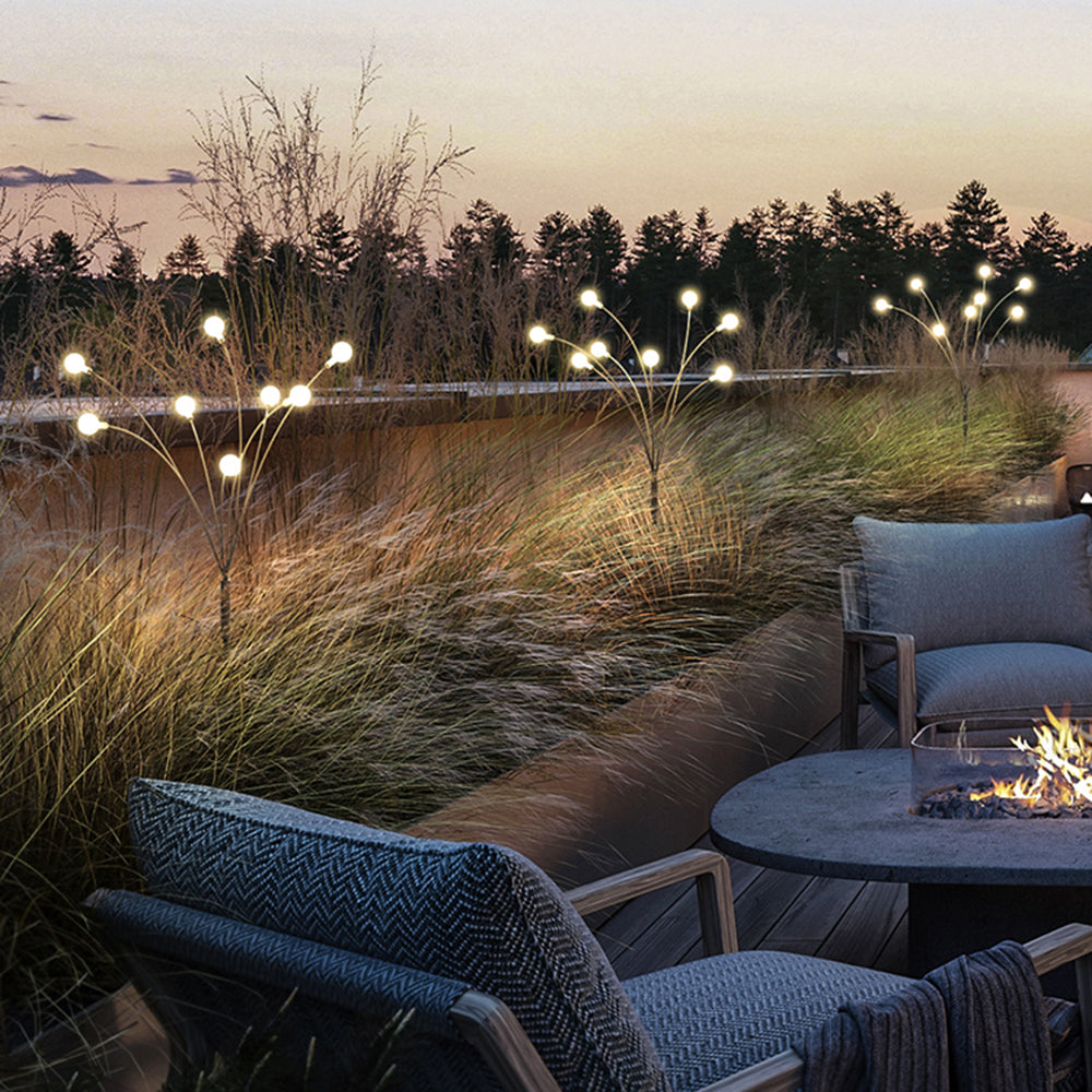 Orr Design LED Vloerlamp Zwart Metaal Buiten Tuin Vierkant