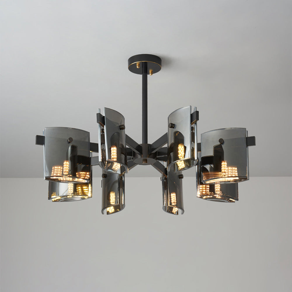 Evette Moderne Design LED Minimalistische Metaal Hanglamp Met Meerdere Koppen Zwart/Goud Slaap/Eetkamer