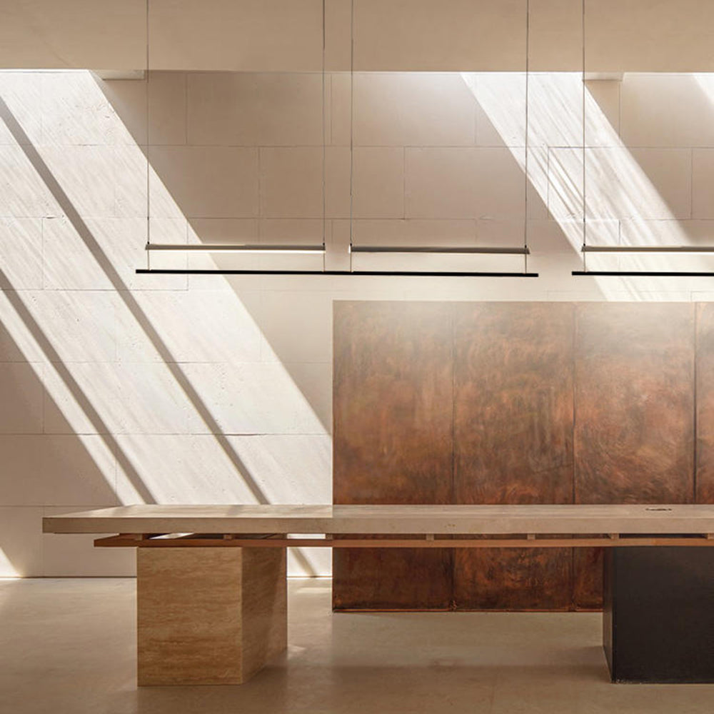 Edge Moderne Lineaire Metaal Hanglampen Woonkamer/Eetkamer