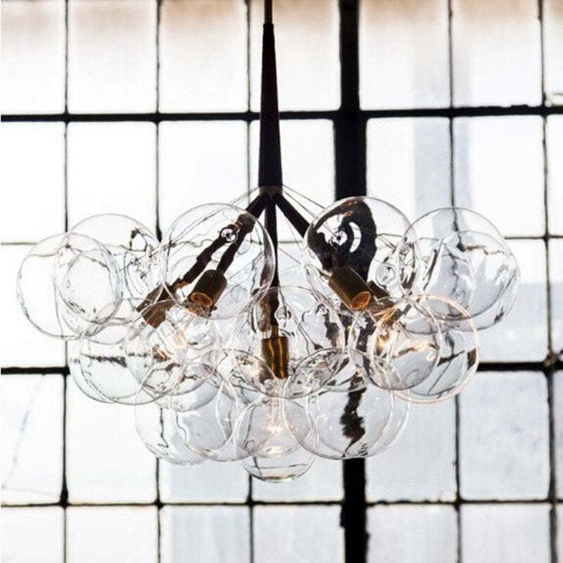 Valentina Hanglampen Transparante Bubbel Slaapkamer Woonkamer