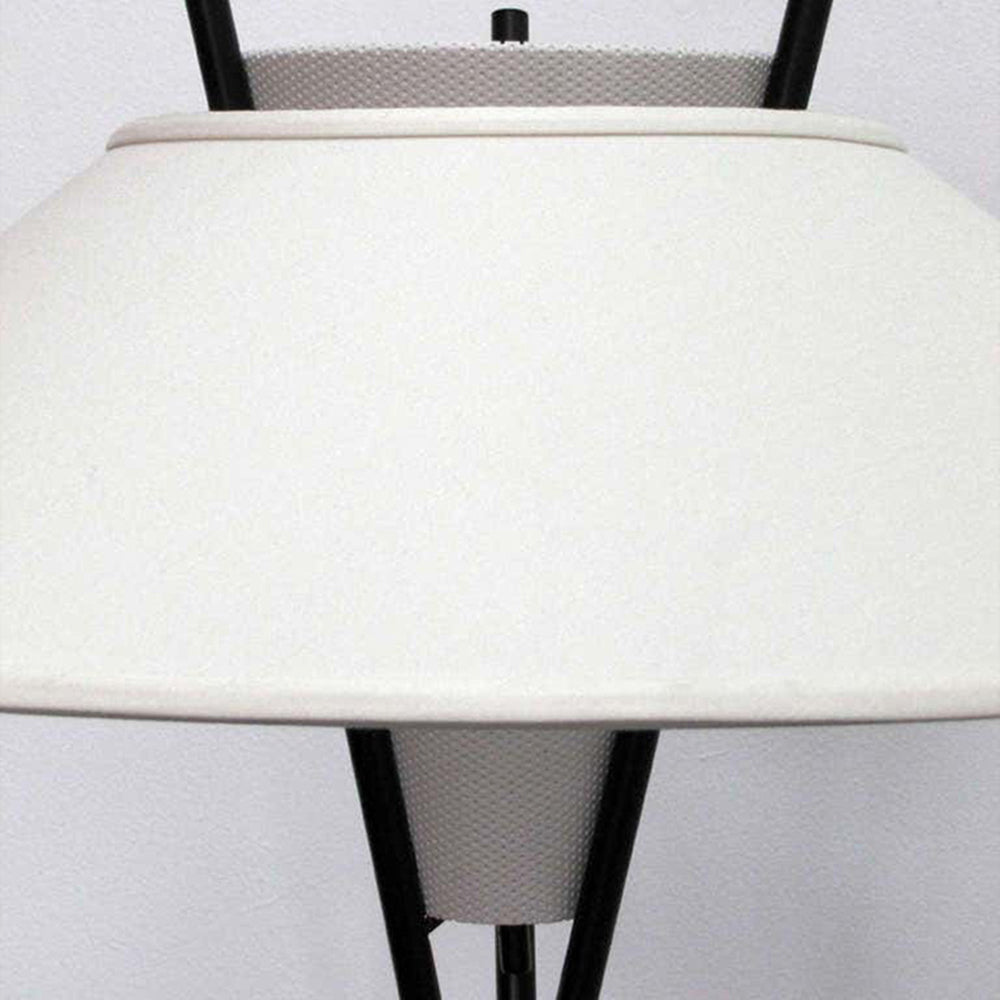 Carins Moderne LED Vloerlamp Metaal/Stof Wit Slaap/Woon/Eetkamer