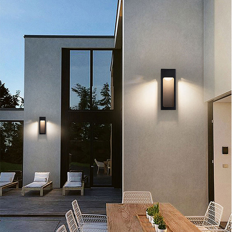 Orr Moderne Vintage LED Wandlampen Zwart Metaal Tuin Hal Buiten