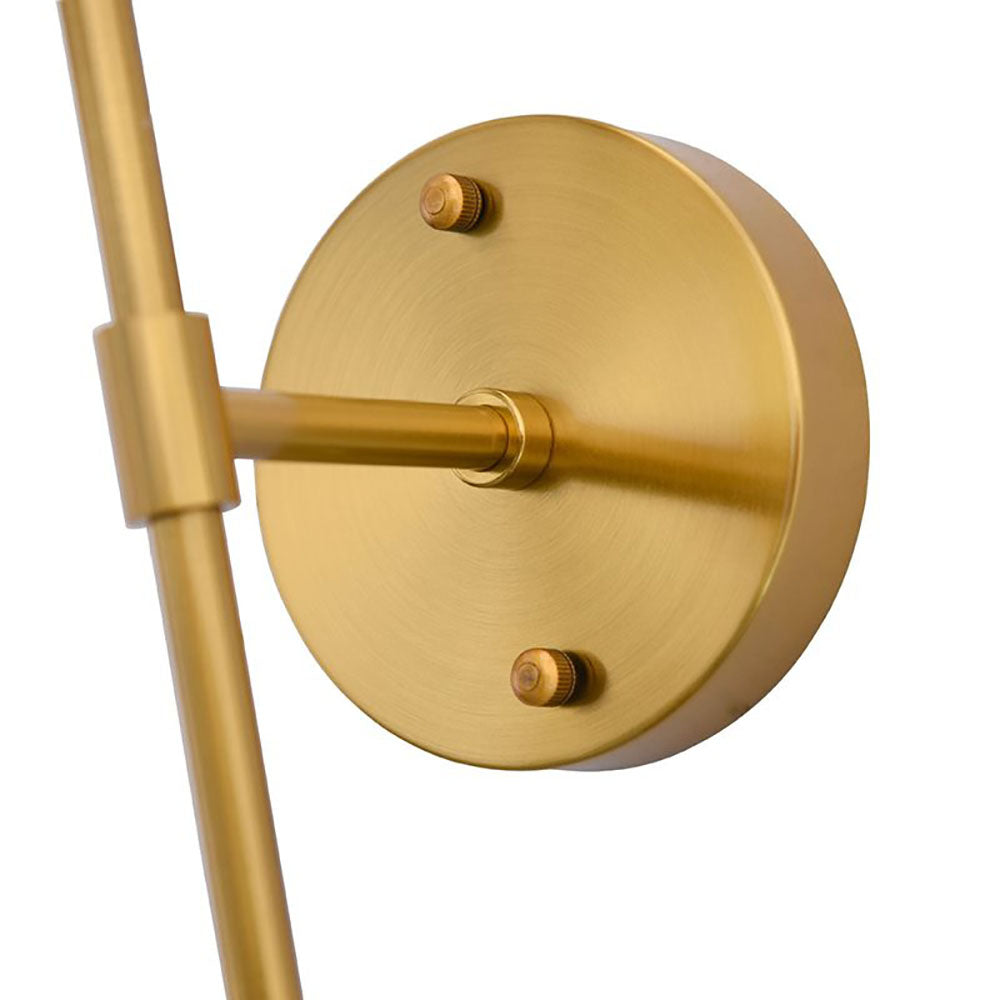 Alessio Moderne Minimalistische Wandlamp Metaal Zwart/Zilver/Goud Badkamer