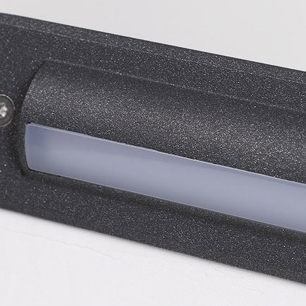 Orr Moderne LED Wandlamp Zwart Metaal/Acryl Buiten Trappenhuis
