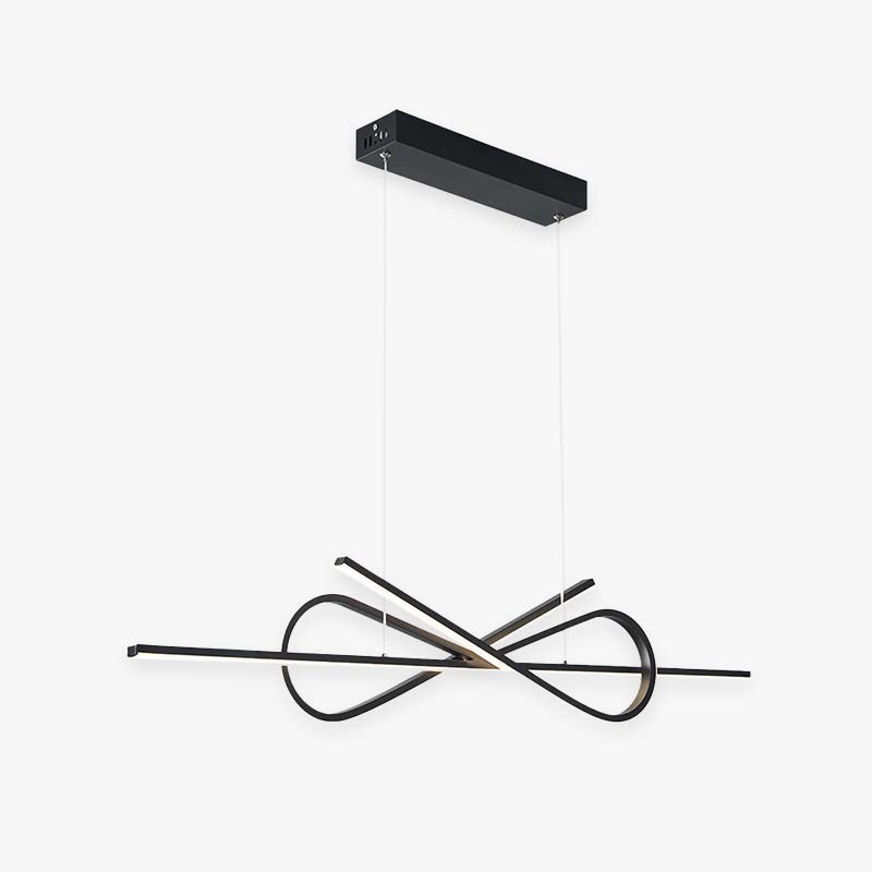 Bouvet Moderne Minimalistische Woonkamer Hanglamp Wit/Zwart Slaapkamer/Keuken