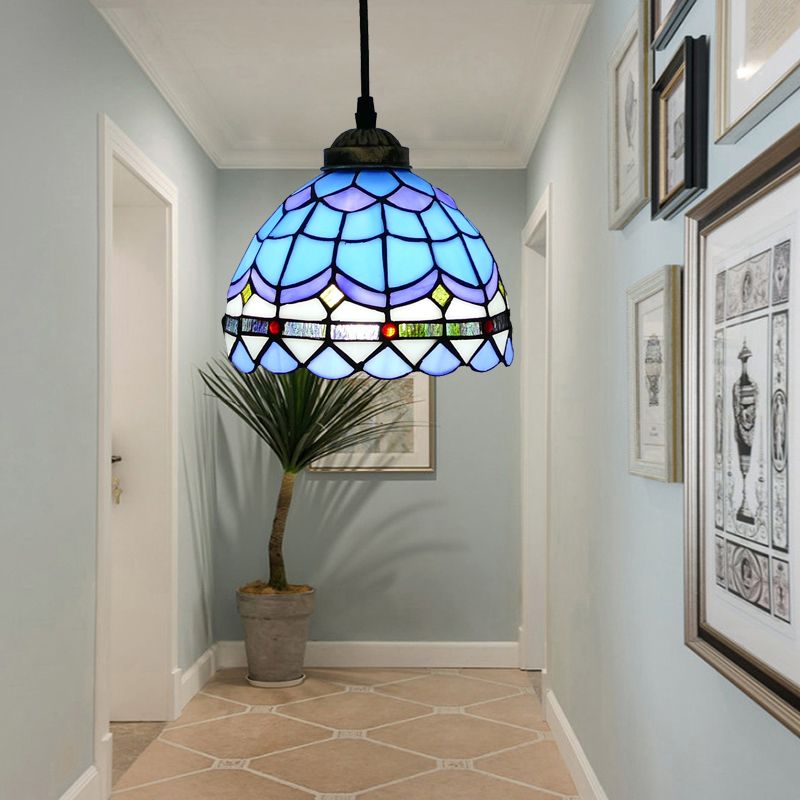Alessio Retro Kleurrijk LED Hanglampen Geel/Bruin Metaal Woonkamer/Slaapkamer