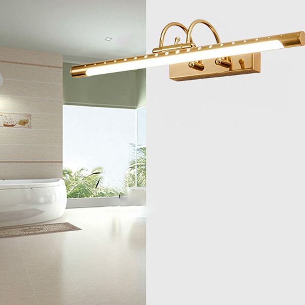 Eryn Moderne Cilinder LED Wandlamp Metaal/Acryl Goud Slaap/Woon/Badkamer