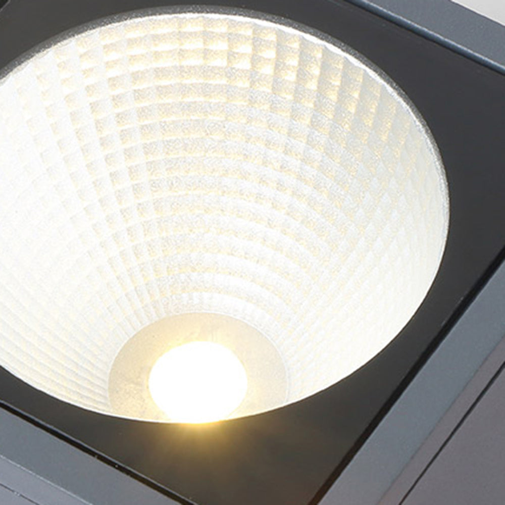 Orr Modern LED Plafondlamp Witte Zwart Metaal Buiten Woonkamer