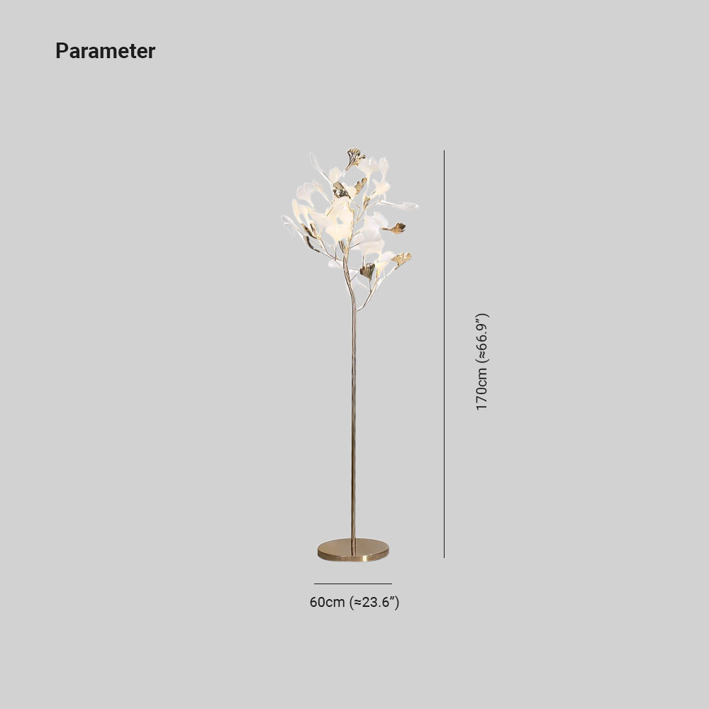 Olivia Moderne Design LED Vloerlamp Keramisch Metaal Woonkamer