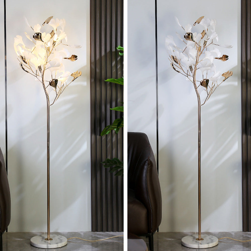 Olivia Moderne Design LED Vloerlamp Keramisch Metaal Woonkamer