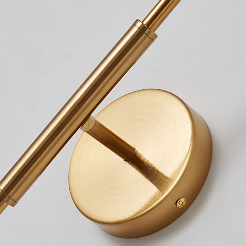 Arisha Moderne Ring Wastafel Wandlamp, Zwart/Goud, Eetk/Badkamer