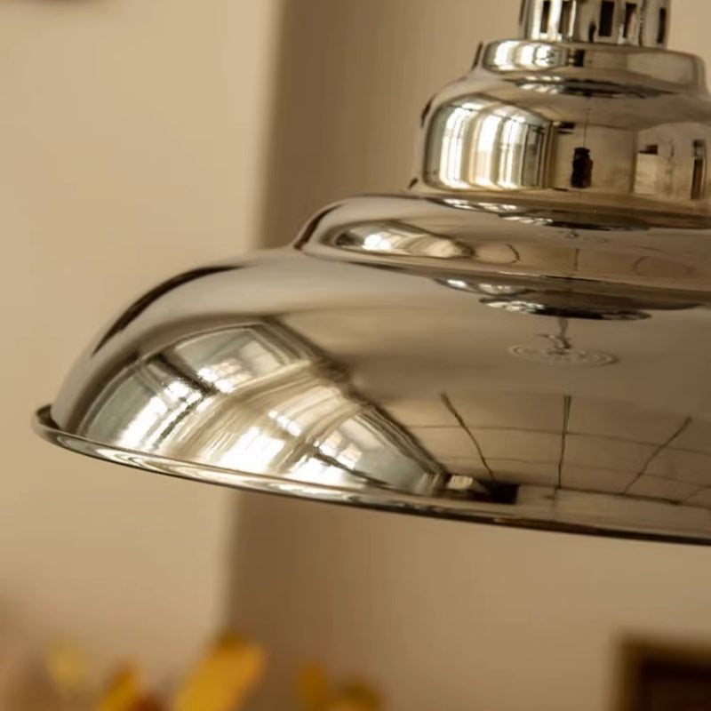 Alessio Industriële LED Hanglampen Chroom Metaal Woon/Bedkamer