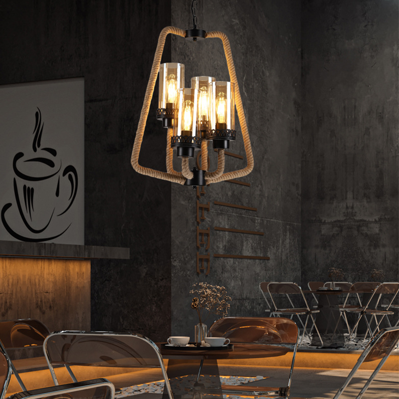 Epoch Retro LED Hanglampen Zwart Metaal Eetkamer/Badkamer