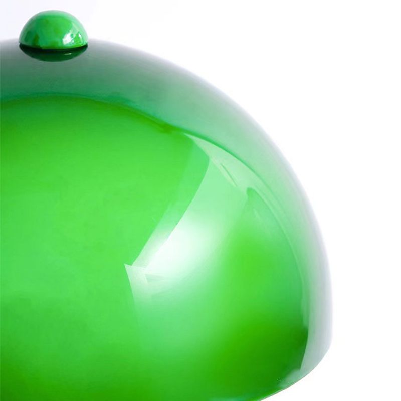 Salgado Moderne Design Vloerlamp Paddestoel Midden Eeuwenoud Boog Metaal/Glas Groen Eetkamer
