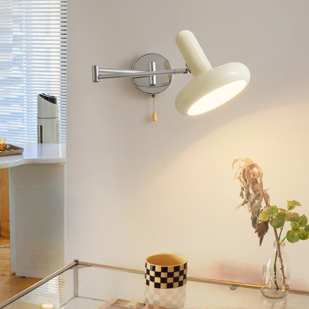 Carins Moderne Kleine LED Wandlamp Wit Metaal Woonkamer Slaapkamer