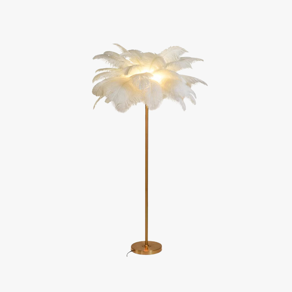 O'Moore Design LED Vloerlamp Wit Roze Metaal Woonkamer Slaapkamer