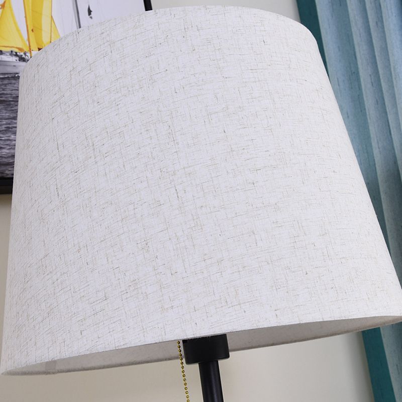 Eryn Moderne Design Kegel Vloerlamp Metalen Stoffen Zwart Slaapkamer/Kinderkamer/Woonkamer