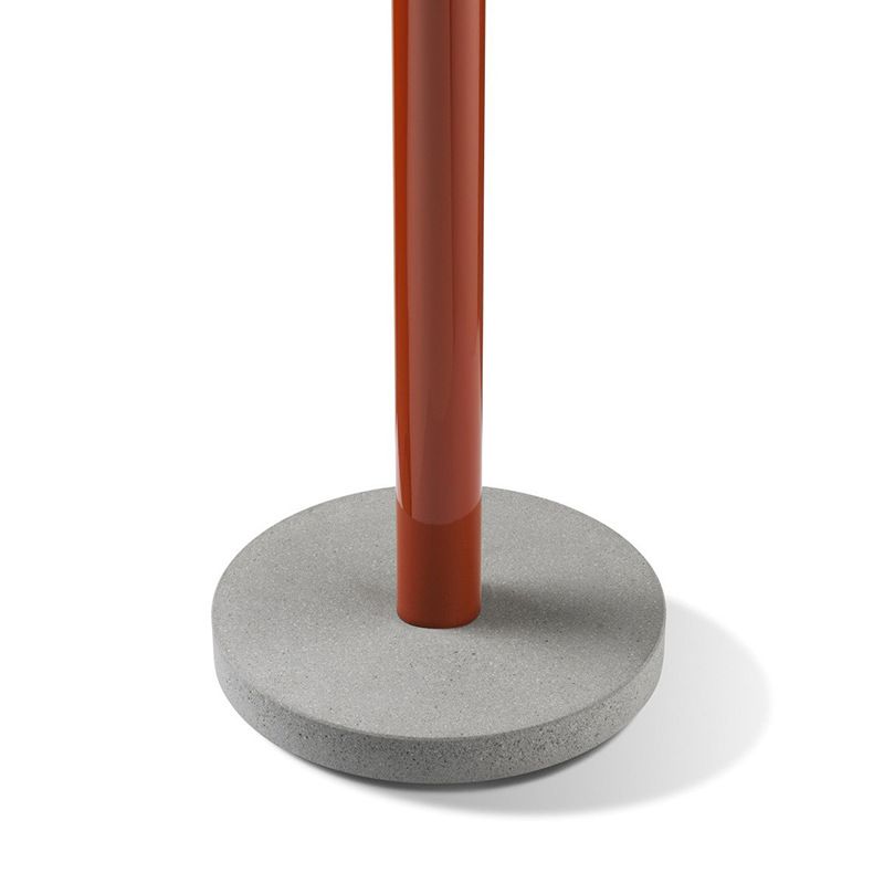 Avi Minimalistisch LED Vloerlampen Zwart Wit Geel Metaal Glas