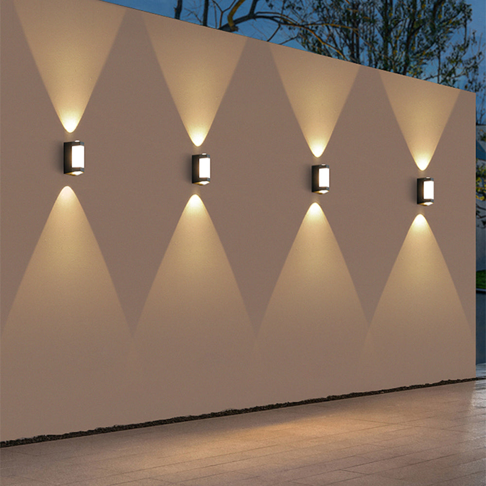 Orr Moderne Design LED Buiten Plafondlamp Metaal Acryl Buiten