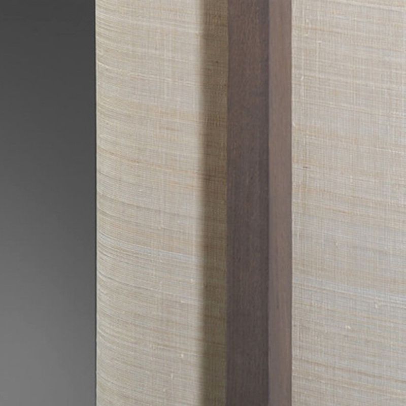 Ozawa Retro Rechthoekige Vloerlamp Hout/Stof Eetkamer/Woonkamer/Kelder/Hal