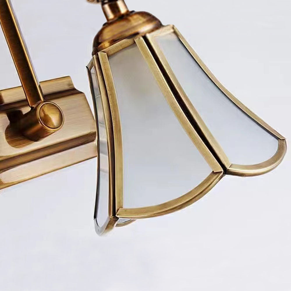 Félicie Vintage Design LED Wandlamp Bloem Metaal/Glas Goud Keuken Eetkamer/Woonkamer