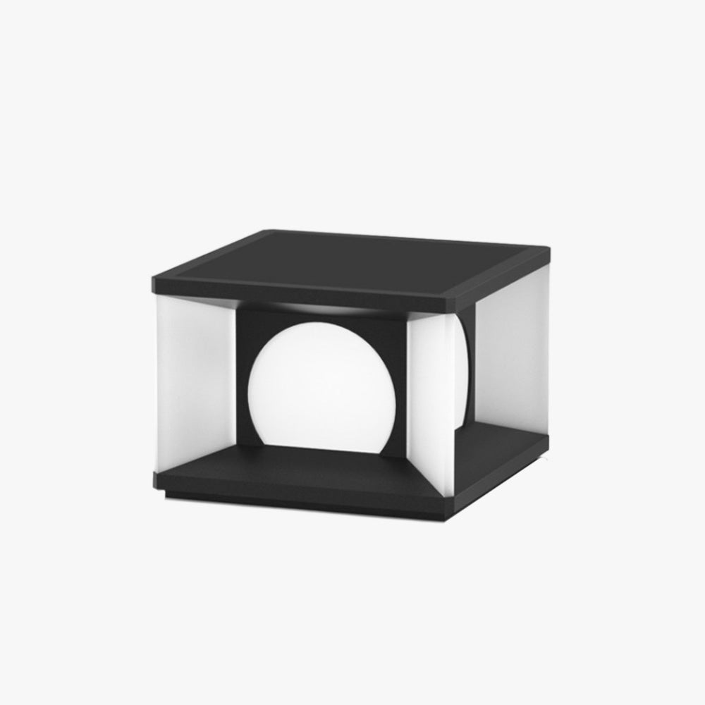 Orr Moderne Vierkante LED Buitenlamp, Metaal, Slaapkamer