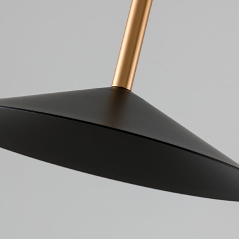 Carins Moderne Design LED Vloerlamp Zwart Metaal Woonkamer
