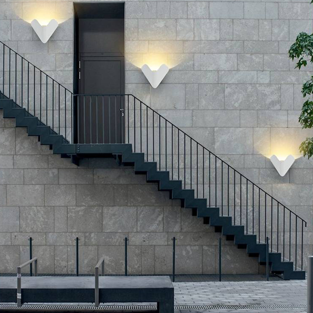 Orr Moderne Design LED Buitenlamp Metaal Zwart Wit Buiten
