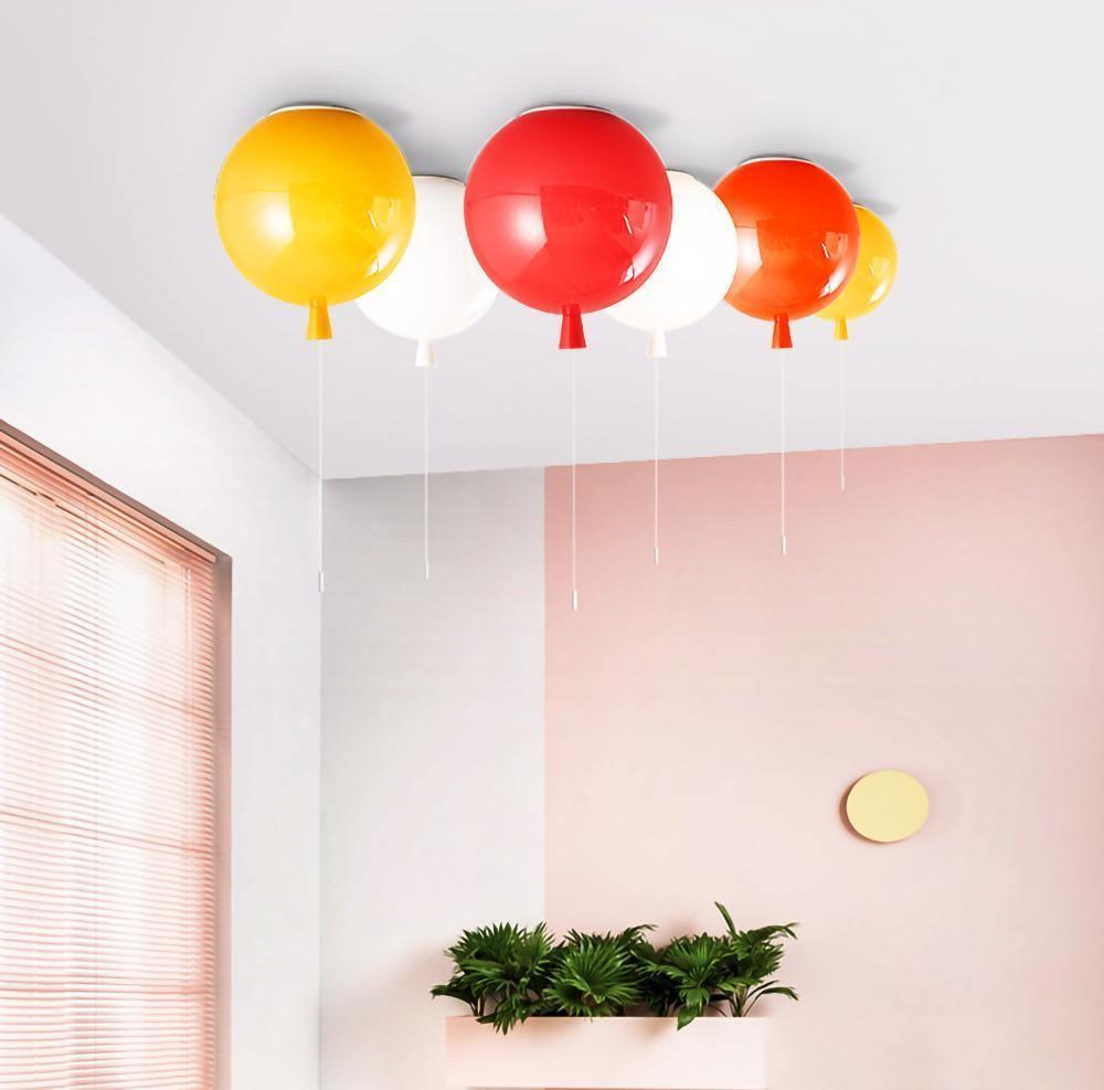 Elaron hanglamp ballonvorm speels
