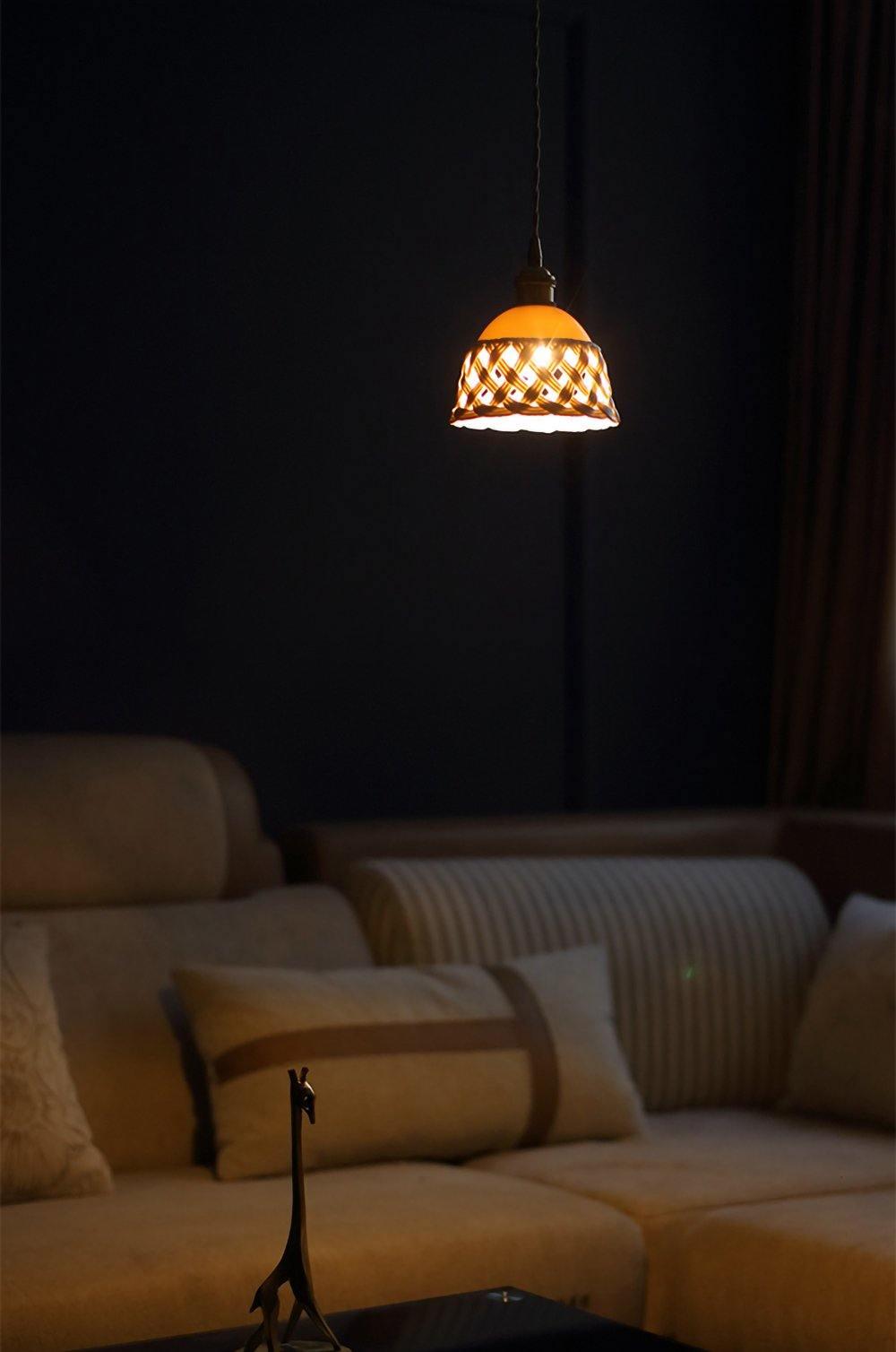 Seluna keramische hanglamp